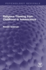 Image for Religious thinking from childhood to adolescence