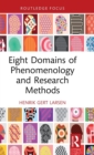 Image for Eight domains of phenomenology and research methods