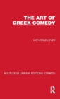 Image for The Art of Greek Comedy