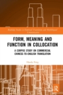 Image for Form, Meaning and Function in Collocation