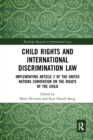 Image for Child Rights and International Discrimination Law