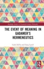 Image for The Event of Meaning in Gadamer’s Hermeneutics