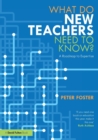 Image for What Do New Teachers Need to Know?