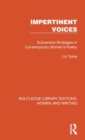 Image for Impertinent voices  : subversive strategies in contemporary women&#39;s poetry
