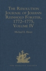 Image for The Resolution Journal of Johann Reinhold Forster, 1772–1775