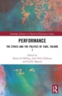Image for Performance  : the ethics and the politics of careVolume I