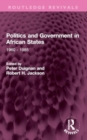 Image for Politics and Government in African States