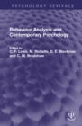 Image for Behaviour Analysis and Contemporary Psychology