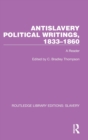 Image for Antislavery Political Writings, 1833–1860