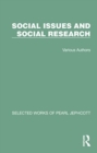 Image for Selected Works of Pearl Jephcott: Social Issues and Social Research