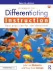 Image for Strategies for differentiating instruction  : best practices for the classroom