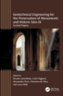Image for Geotechnical Engineering for the Preservation of Monuments and Historic Sites III