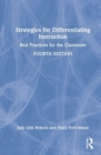 Image for Strategies for differentiating instruction  : best practices for the classroom