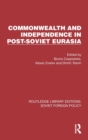 Image for Commonwealth and Independence in Post-Soviet Eurasia