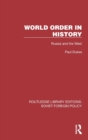 Image for World order in history  : Russia and the West