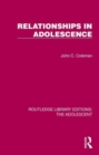 Image for Relationships in Adolescence
