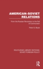 Image for American–Soviet Relations