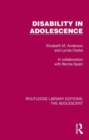 Image for Disability in Adolescence