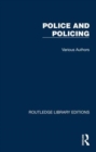 Image for Routledge Library Editions: Police and Policing