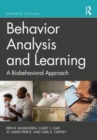 Image for Behavior analysis and learning  : a biobehavioral approach