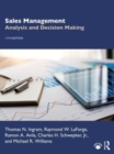 Image for Sales management  : analysis and decision making
