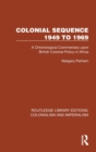 Image for Colonial Sequence 1949 to 1969