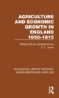 Image for Agriculture and economic growth in England 1650-1815
