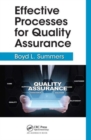 Image for Effective processes for quality assurance