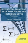 Image for Differential Equations with Applications and Historical Notes