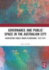 Image for Governance and Public Space in the Australian City