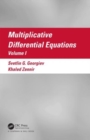 Image for Multiplicative Differential Equations