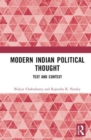 Image for Modern Indian political thought  : text and context