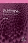 Image for The civil service in Commonwealth Africa  : development and transition
