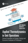 Image for Applied Thermodynamics in Unit Operations