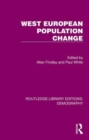 Image for West European population change