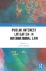 Image for Public interest litigation in international law