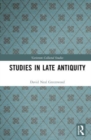 Image for Studies in Late Antiquity