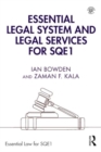 Image for Essential legal system and legal services for SQE1