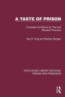 Image for A taste of prison  : custodial conditions for trial and remand prisoners