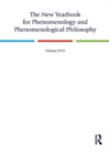 Image for The new yearbook for phenomenology and phenomenological philosophyVolume 17