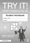 Image for Try it! Math problems for allStudent workbook