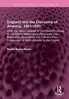 Image for England and the Discovery of America, 1481-1620