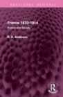 Image for France 1870-1914  : politics and society