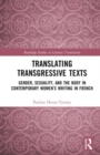 Image for Translating Transgressive Texts
