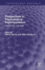 Image for Perspectives in psychological experimentation  : toward the year 2000