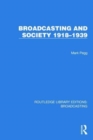 Image for Broadcasting and Society 1918–1939