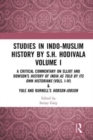 Image for Studies in Indo-Muslim History by S.H. Hodivala Volume I
