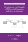 Image for Classification and examples of differential equations and their applications