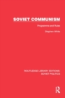 Image for Soviet communism  : programme and rules