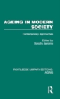 Image for Ageing in modern society  : contemporary approaches